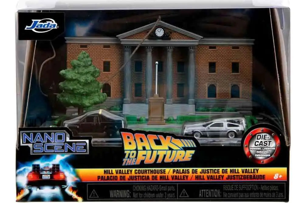 BACK TO THE FUTURE CLOCK TOWER NANO SCENE DIORAMA