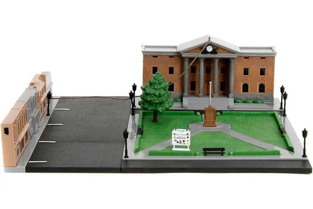 BACK TO THE FUTURE CLOCK TOWER NANO SCENE DIORAMA