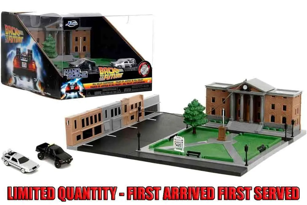 BACK TO THE FUTURE CLOCK TOWER NANO SCENE DIORAMA