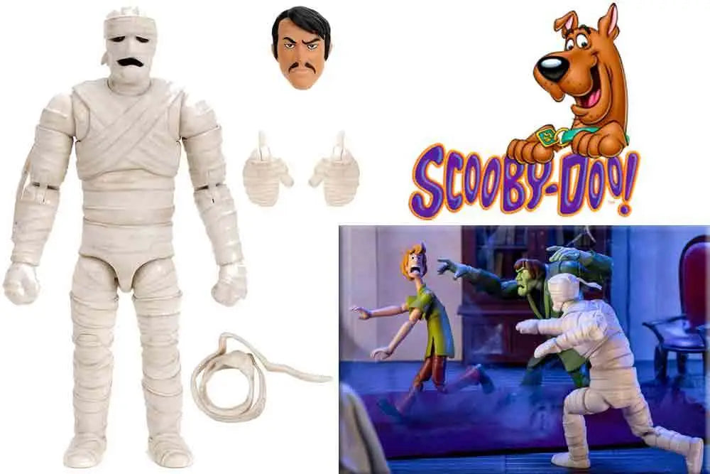 SCOOBYDOO MUMMY OF ANKHA WAVE 1 1/12 DELUXE ACTION FIGURE Frikytopia