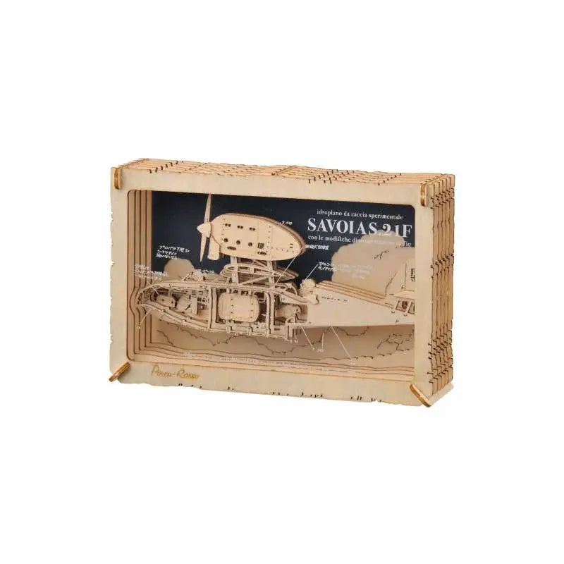 PORCO ROSSO SAVOIA WOOD STYLE PAPER THEATER Frikytopia