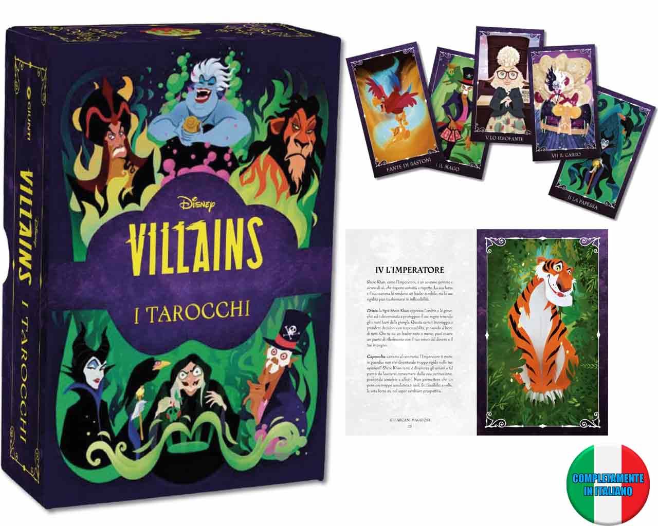 DISNEY VILLAINS TAROCCHI Caja