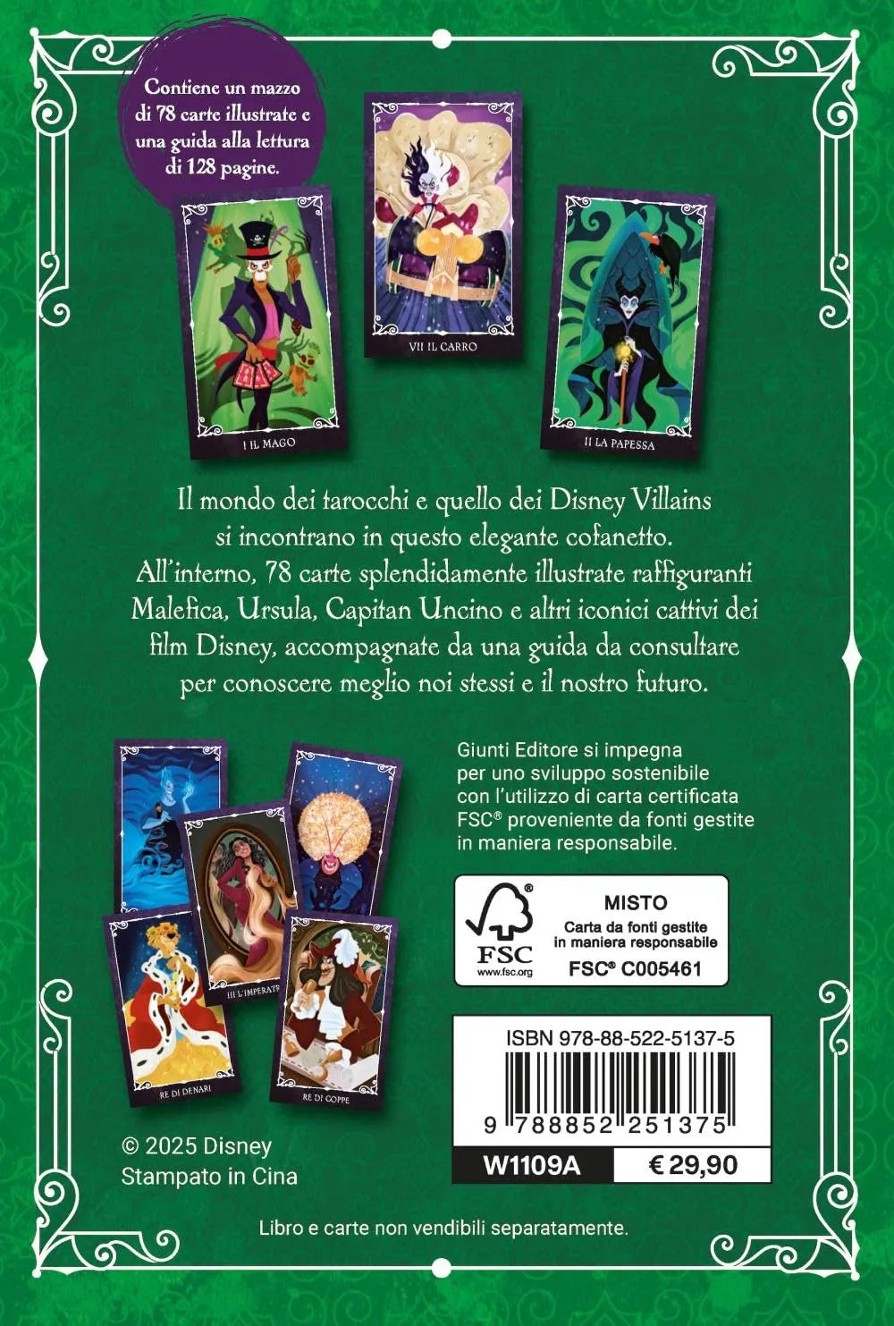 DISNEY VILLAINS TAROCCHI Caja