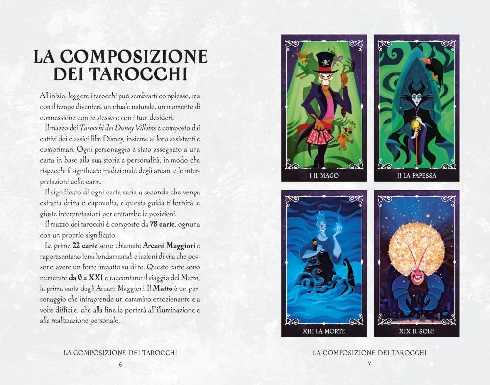 DISNEY VILLAINS TAROCCHI Caja