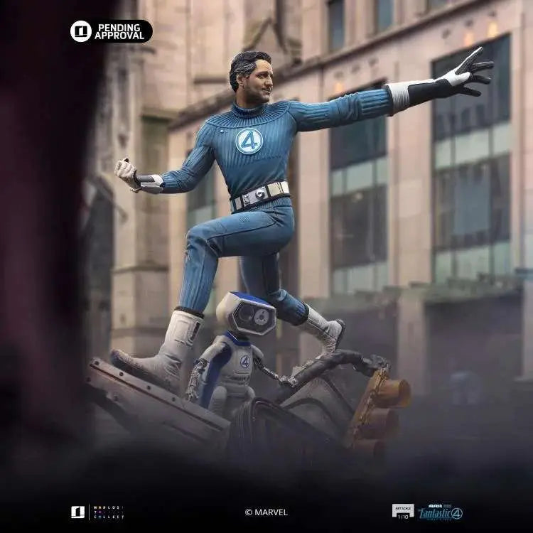 Fantastic Four Estatua 1/10 Art Scale Mr. Fantastic and H.E.R.B.I.E 26 cm
