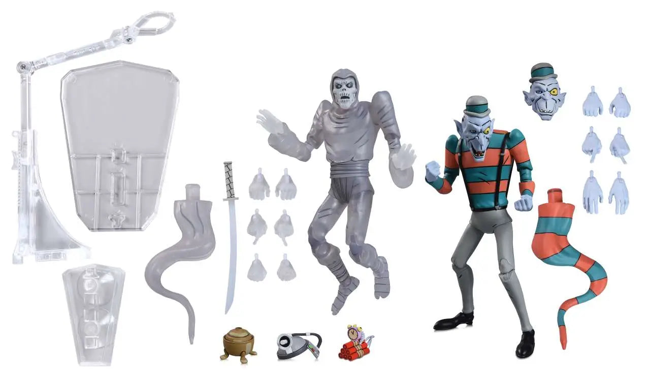 TMNT CARTOON CREEPY EDDIE & SHIBANO-SAMA 2PACK AF Frikytopia