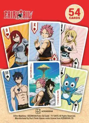 MANGACARDS FAIRY TAIL PLAYING Cartas