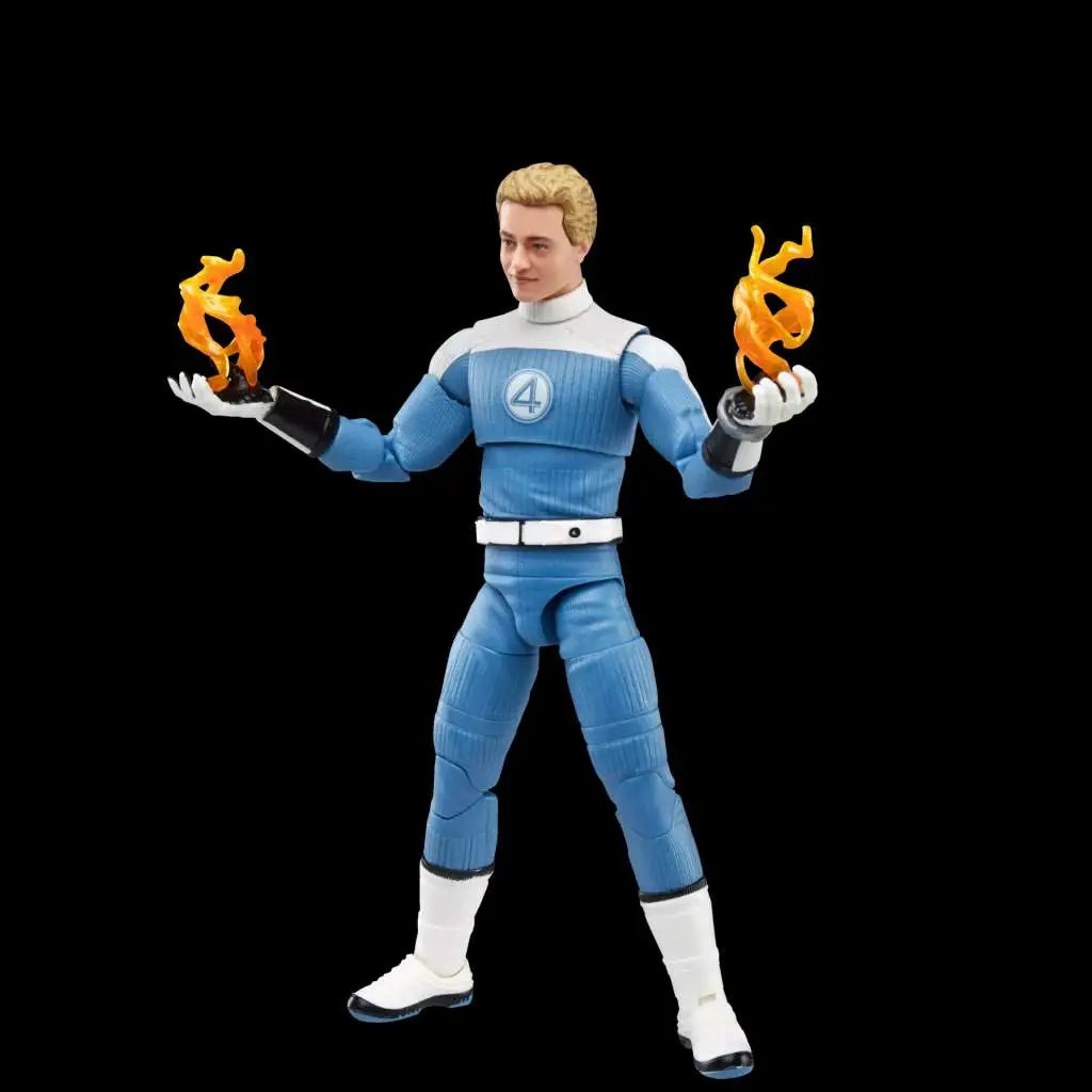 Figura Johnny Storm los 4 Fantasticos Marvel 15 cm