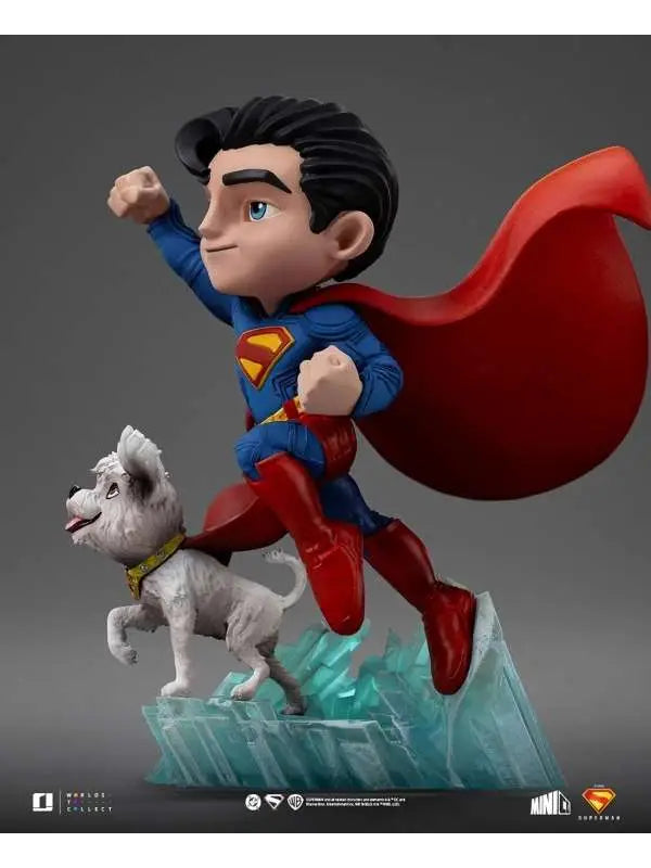 Superman Legacy Minifigura Mini Co. PVC Superman & Krypto 17 cm