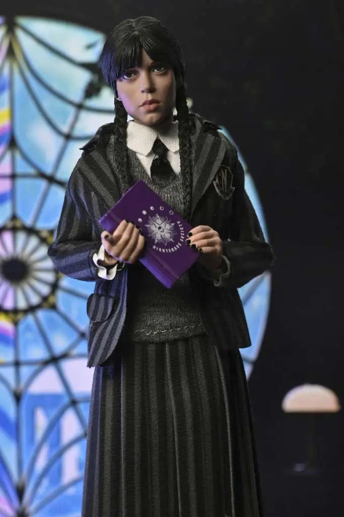 Wednesday Paquete de 2 Figuras Wednesday Addams (Nevermore Uniform) and Enid 20 cm
