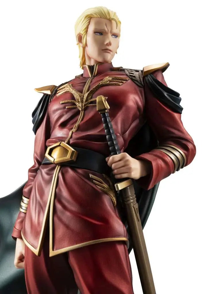 GGG MS GUNDAM CHAR COUNTERATTACK GENERAL CHAR AZNABLE STATUE Frikytopia