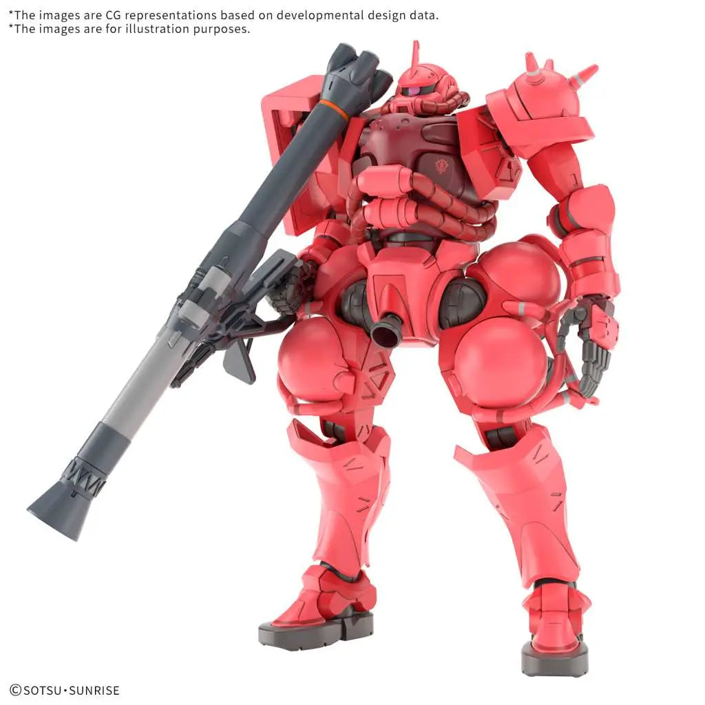 HG ZAKU CHAR GQ 1/144 Frikytopia