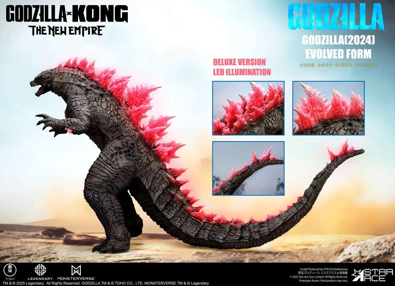 GODZILLA(2024) EVOLVED FORM DLX Estatua