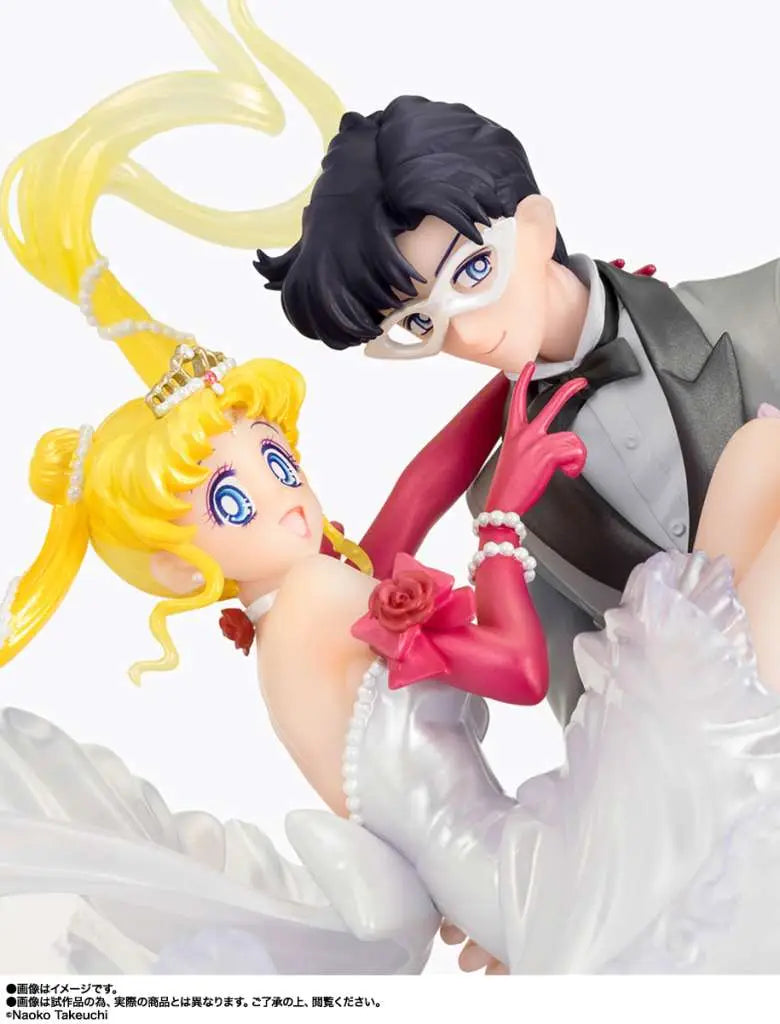 SAILOR MOON USAGI & TUXEDO MASK MOONLIGHT GLOW ED FIGUARTS ZERO CHOUETTE