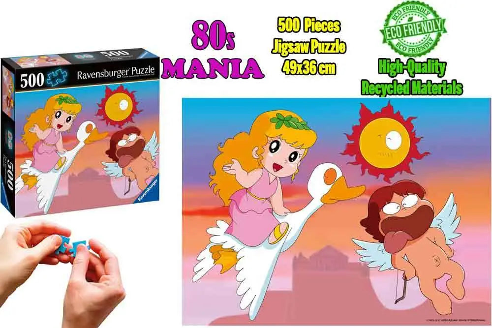 POLLON 80S MANIA 500 PIECES JIGSAW PUZZLE Frikytopia