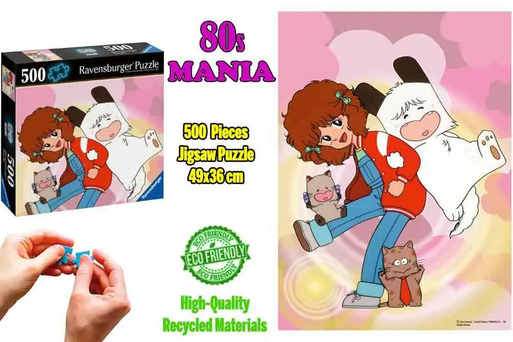 HELLO SPANK 80S MANIA 500 PIECES JIGSAW PUZZLE Frikytopia