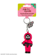 SQUID GAME SOLDIER SQUISHY Llavero
