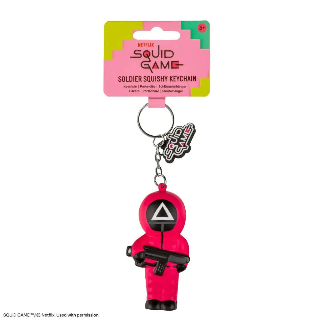 SQUID GAME SOLDIER SQUISHY Llavero Frikytopia