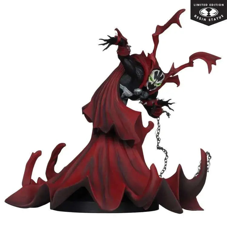 SPAWN BLACK WHITE & RED ALL OVER SPAWN BY GREG CAPULLO RESIN Estatua
