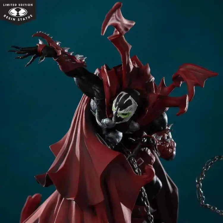 SPAWN BLACK WHITE & RED ALL OVER SPAWN BY GREG CAPULLO RESIN Estatua
