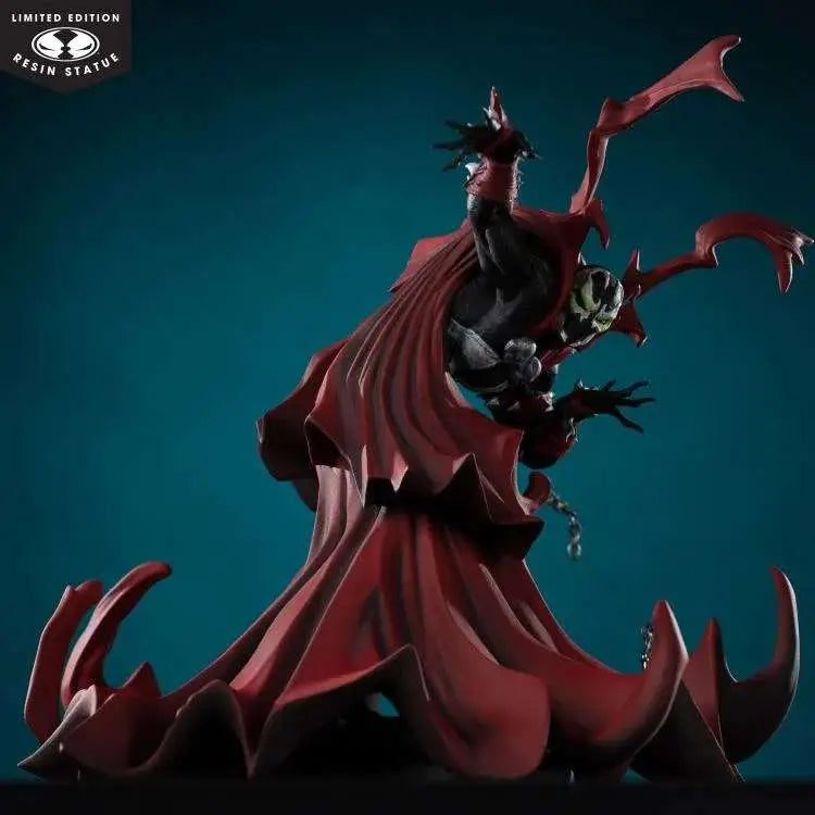 SPAWN BLACK WHITE & RED ALL OVER SPAWN BY GREG CAPULLO RESIN Estatua