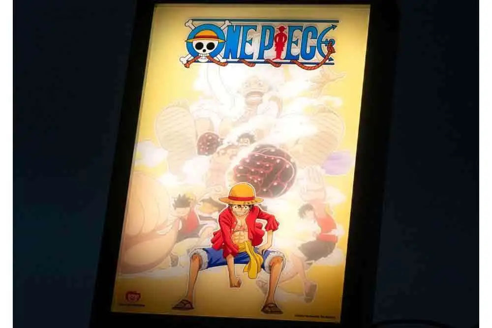 One Piece Lámina LED enmarcada
