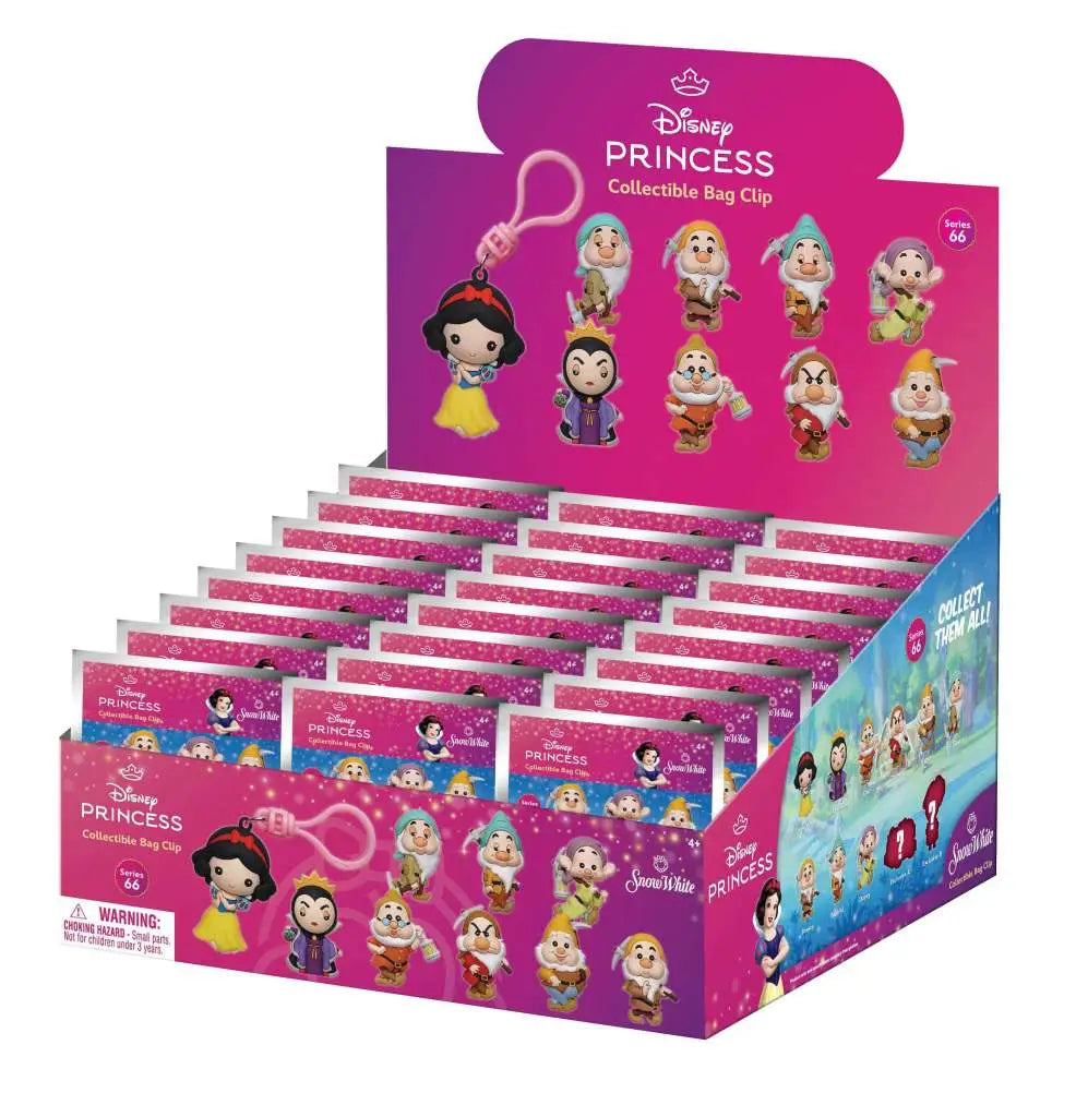 SNOW WHITE CLASSIC BAG CLIP BLIND BOX DISPLAY(24) Frikytopia
