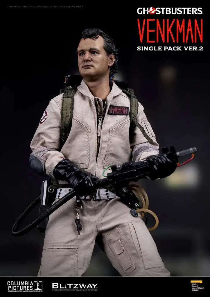 GHOSTBUSTERS DR. PETER VENKMAN VER.2 1/6 ACTION Figura