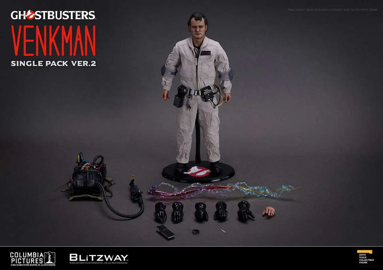 GHOSTBUSTERS DR. PETER VENKMAN VER.2 1/6 ACTION Figura