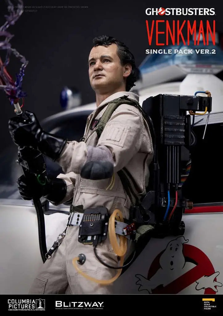 GHOSTBUSTERS DR. PETER VENKMAN VER.2 1/6 ACTION Figura