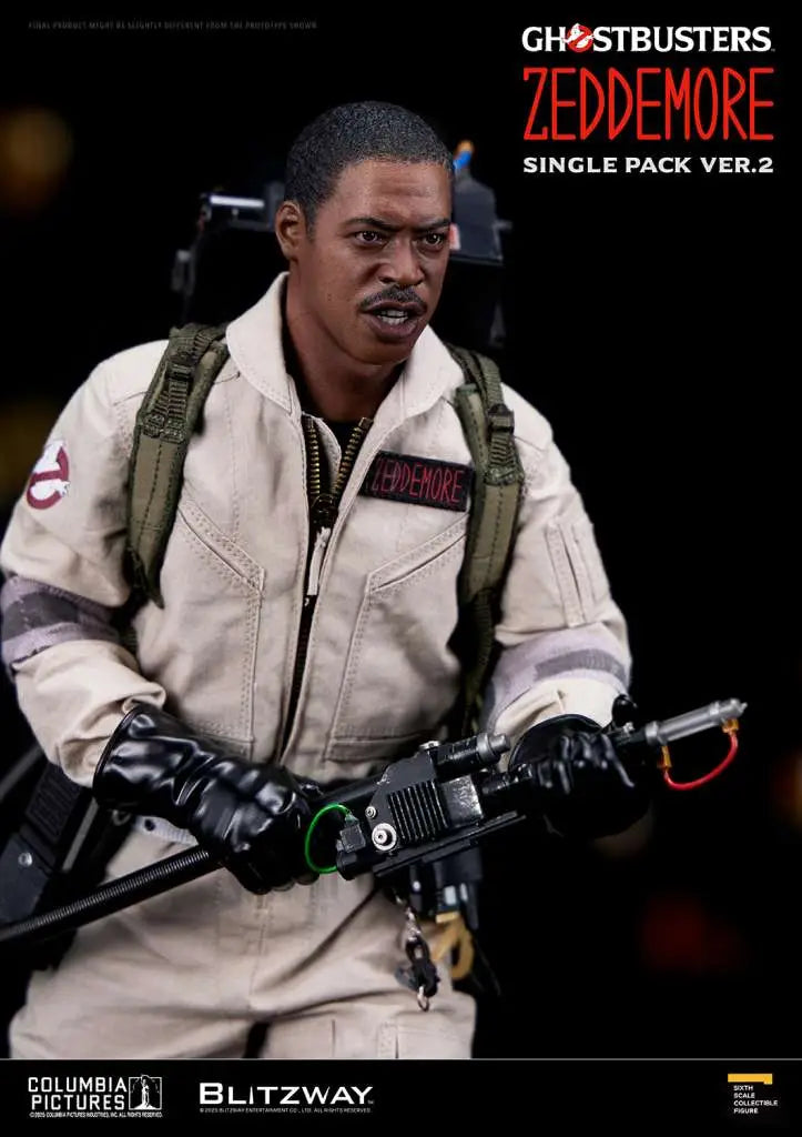 GHOSTBUSTERS  WINSTON ZEDDEMORE VER.2 1/6 ACTION Figura