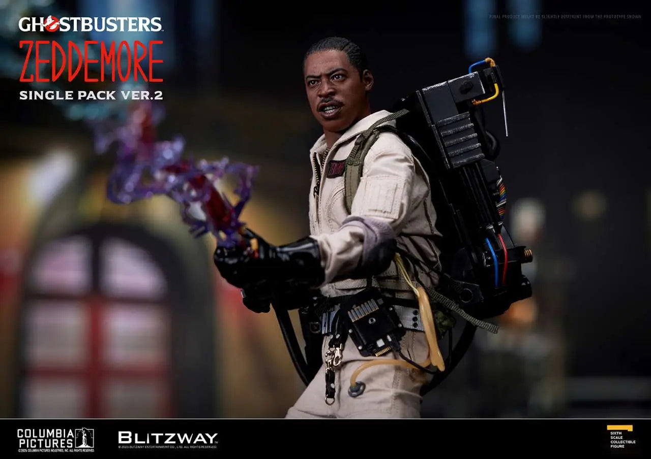 GHOSTBUSTERS  WINSTON ZEDDEMORE VER.2 1/6 ACTION Figura
