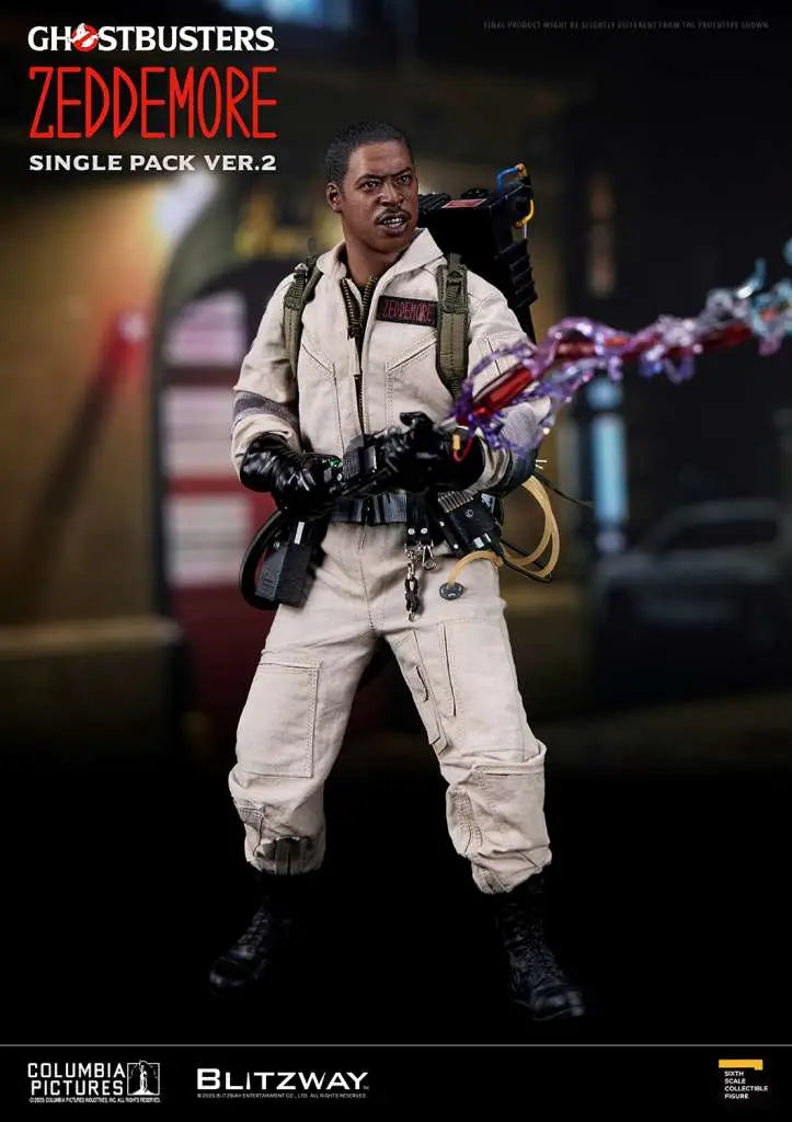 GHOSTBUSTERS  WINSTON ZEDDEMORE VER.2 1/6 ACTION Figura