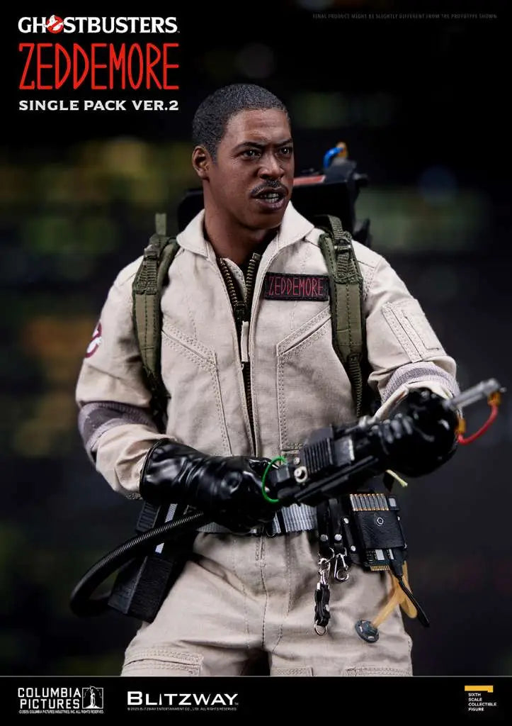 GHOSTBUSTERS  WINSTON ZEDDEMORE VER.2 1/6 ACTION Figura