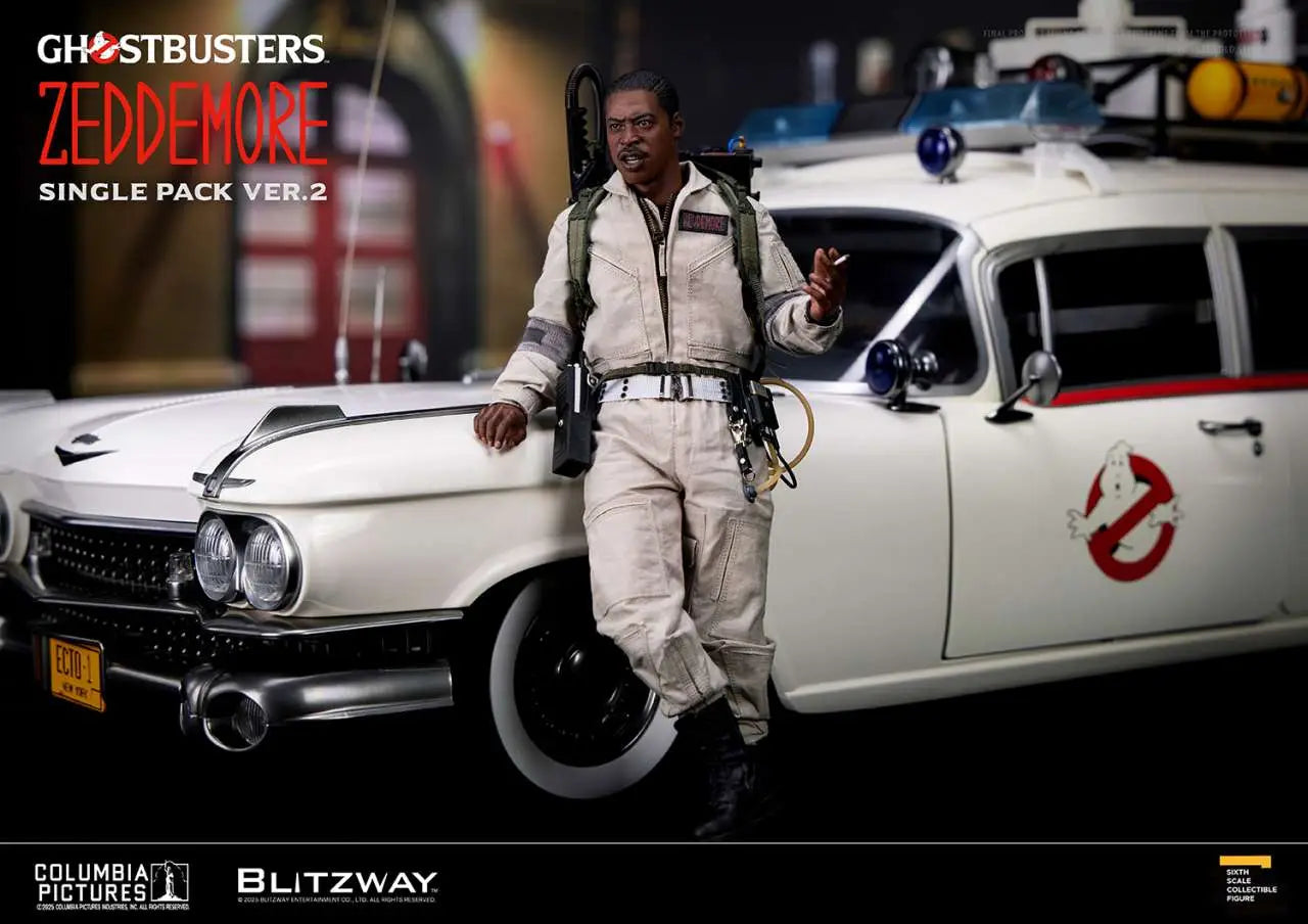 GHOSTBUSTERS  WINSTON ZEDDEMORE VER.2 1/6 ACTION Figura