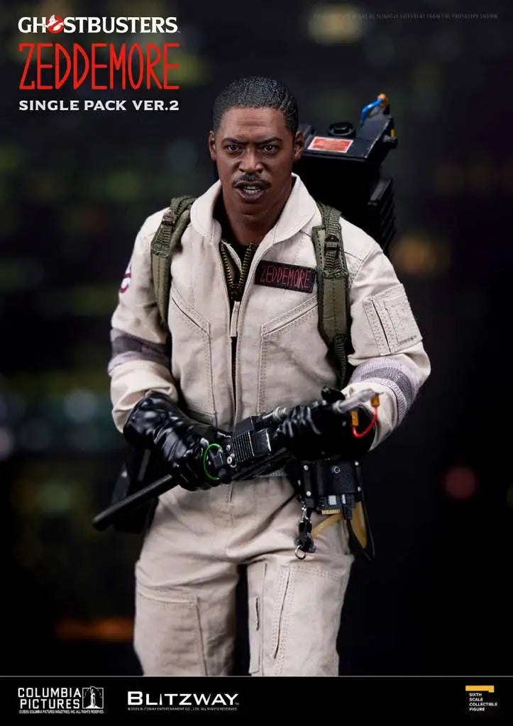 GHOSTBUSTERS  WINSTON ZEDDEMORE VER.2 1/6 ACTION Figura
