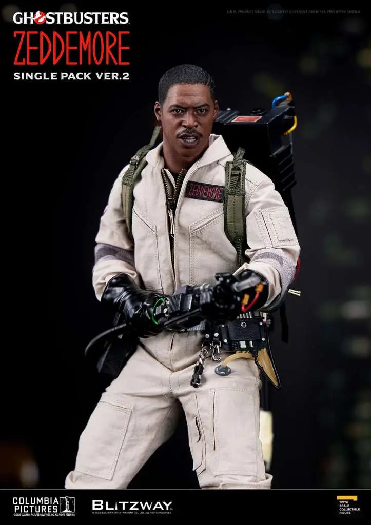 GHOSTBUSTERS  WINSTON ZEDDEMORE VER.2 1/6 ACTION Figura