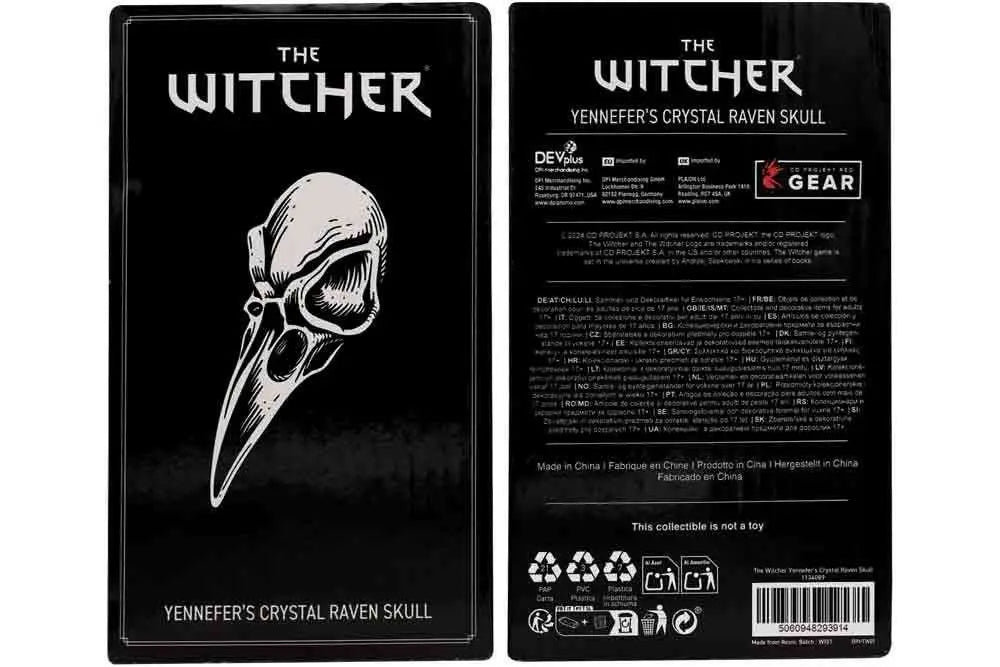 THE WITCHER 3 CRYSTAL SKULL Réplica