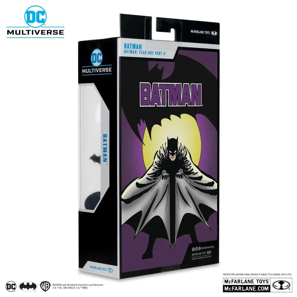 DC MULTIVERSE BATMAN YEAR ONE PT4 GOLD LABEL PLATINUM BATMAN AF
