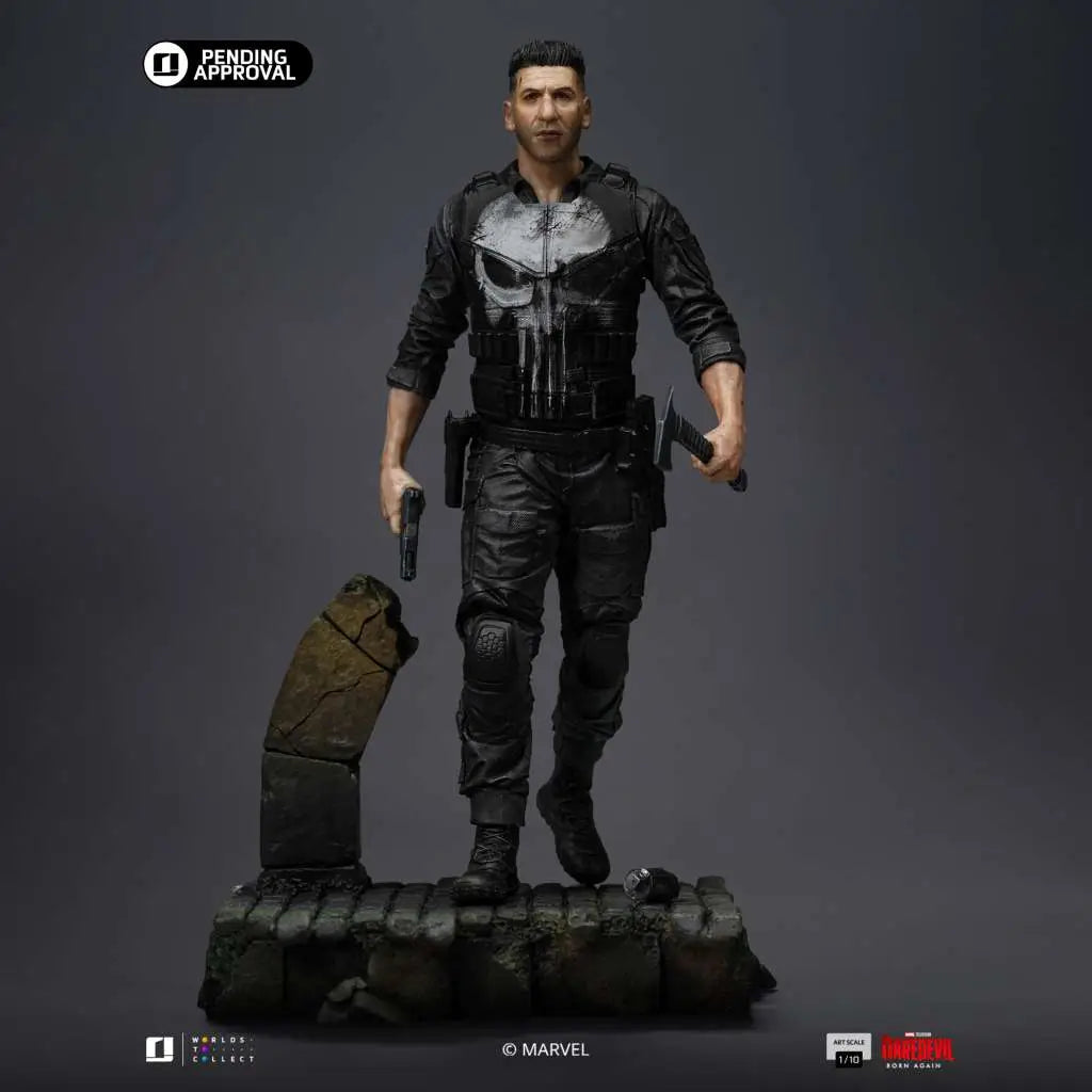 DAREDEVIL BORN AGAIN PUNISHER 1/10 Estatua