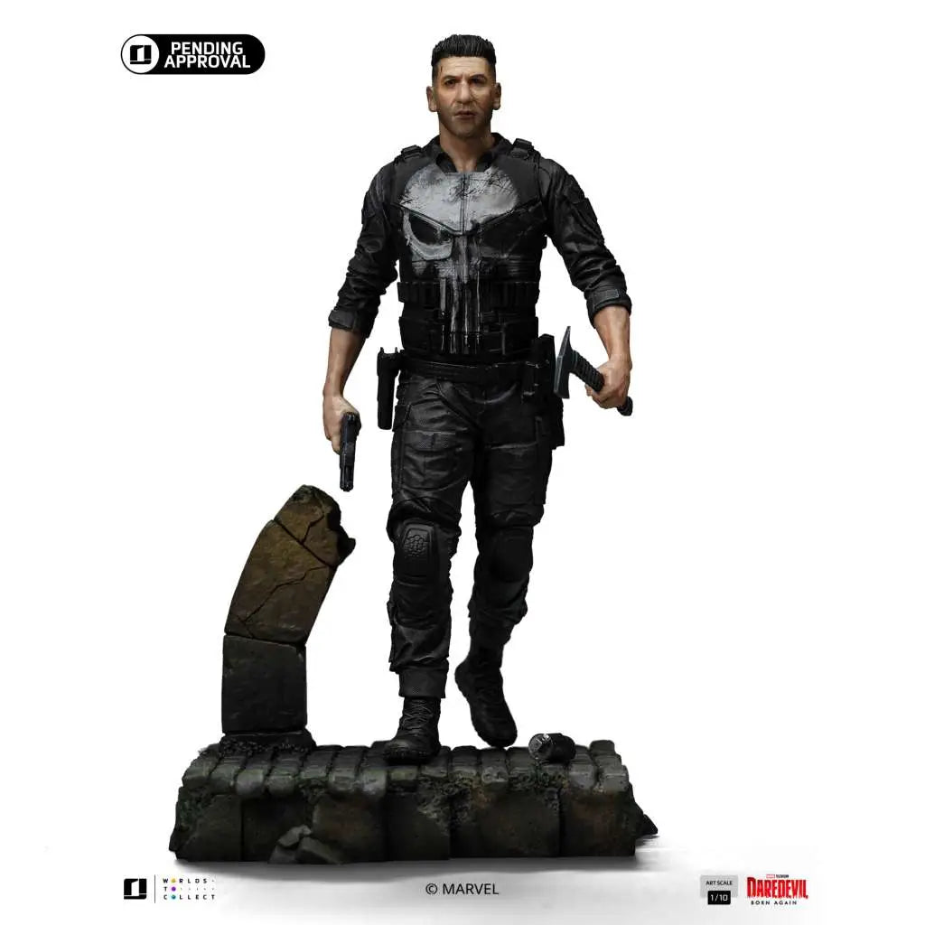 DAREDEVIL BORN AGAIN PUNISHER 1/10 Estatua