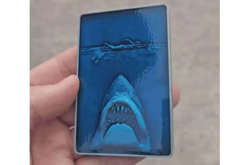 Jaws Lingote 50th Anniversary Poster Limited Edition