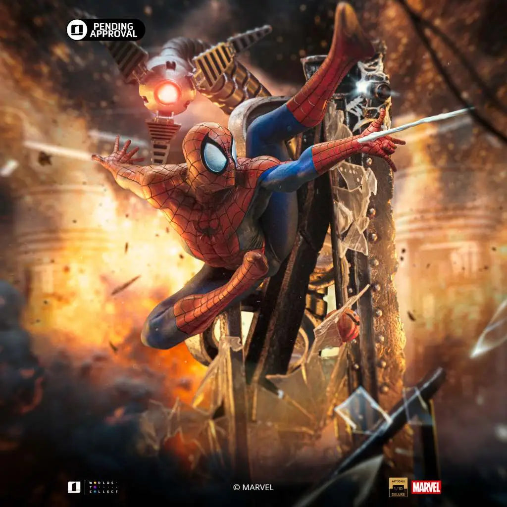 SPIDER-MAN 10TH ANNIVERSARY 1/10 STATUE Frikytopia