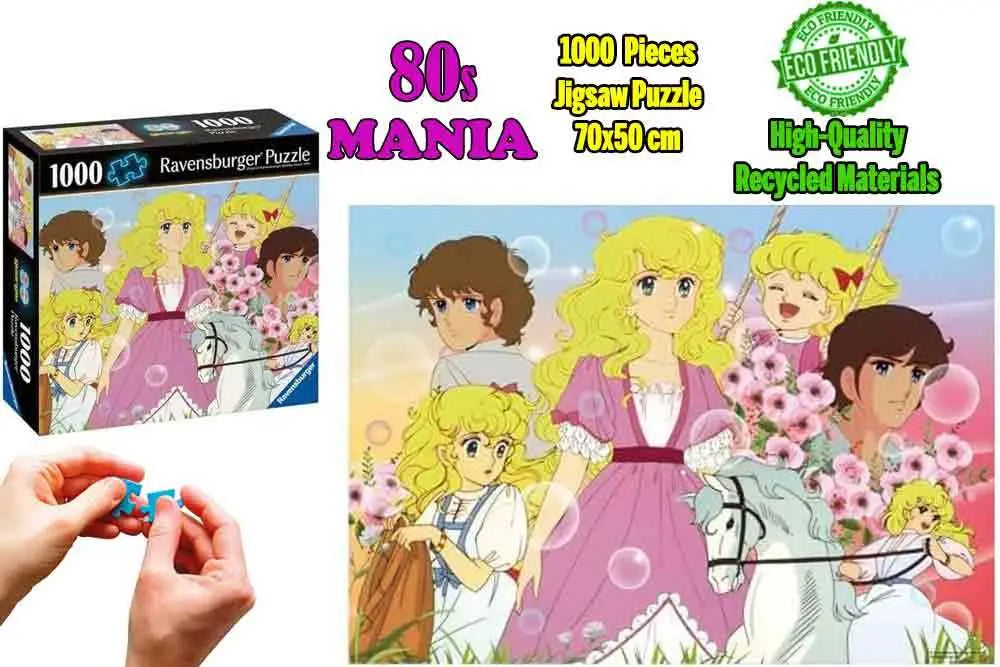 GEORGIE 80S MANIA 1000 PIECES JIGSAW PUZZLE Frikytopia