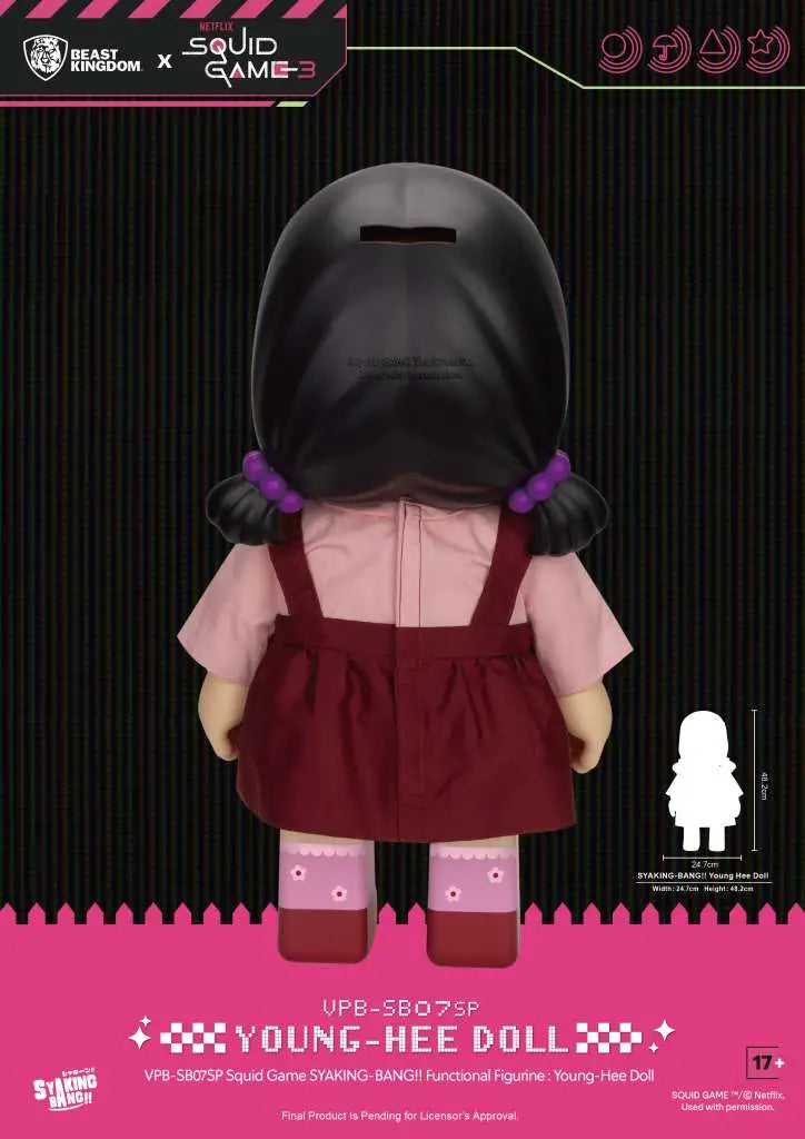 SQUID GAME NETFLIX S3 SYAKING BANG YOUNG HEE Muñeca FUNCTIONAL Figura