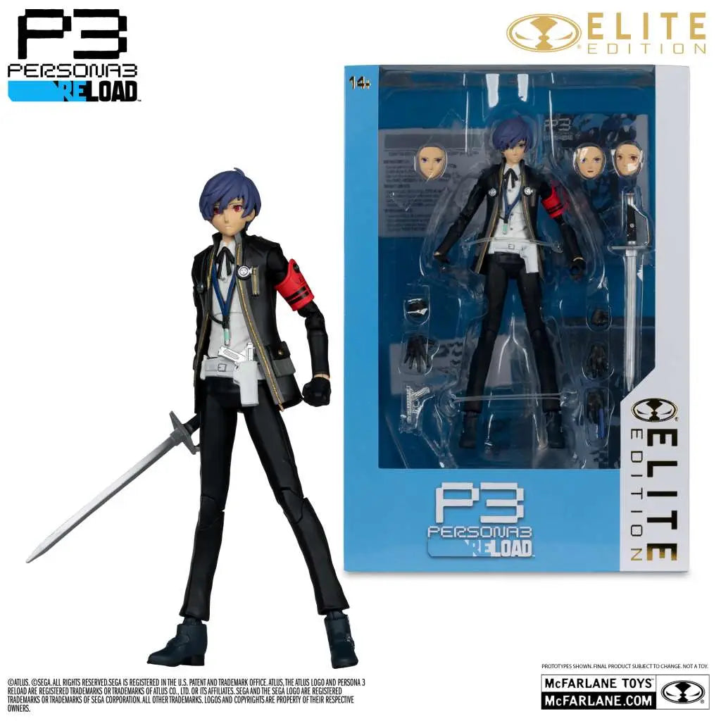 Shin Megami Tensei: Persona 3 McFarlane Elite Edition Figura The Protagonist 18 cm