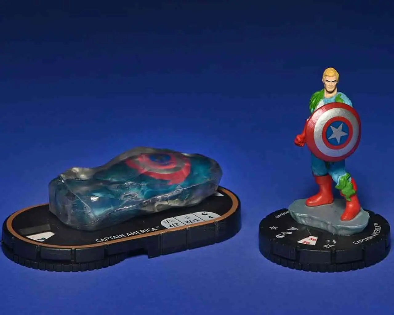 Marvel HeroClix Iconix: Captain America from the Ice