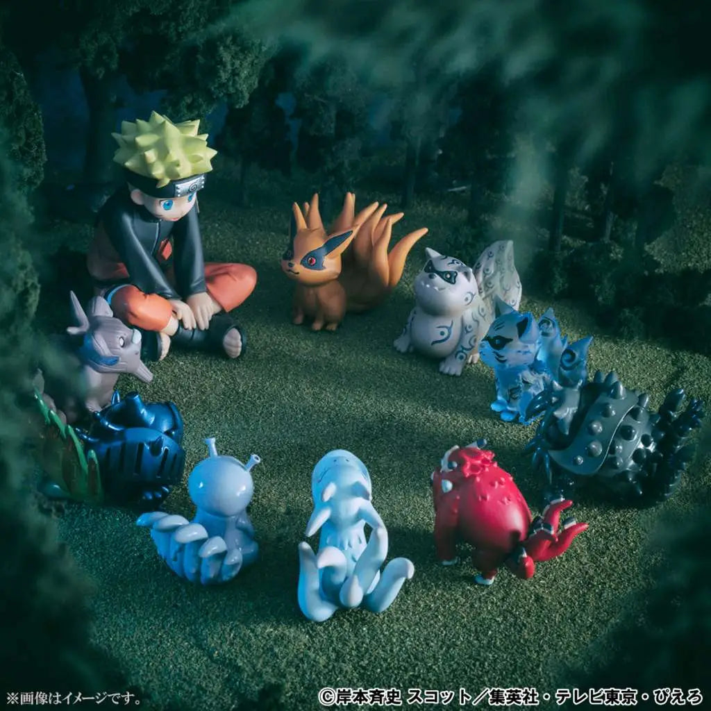 NARUTO SHIPPUDEN GAIDEN UZUMAKI NARUTO & BIJU GEM SET STATUE Frikytopia