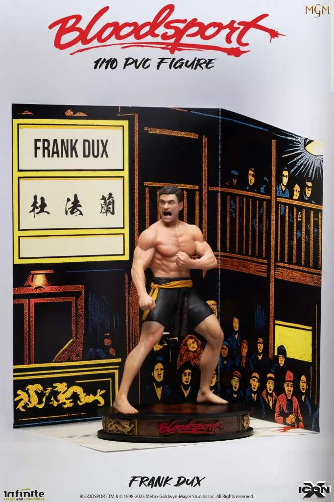 BLOODSPORT FRANK DUX 1/10 ICON X PVC Figura