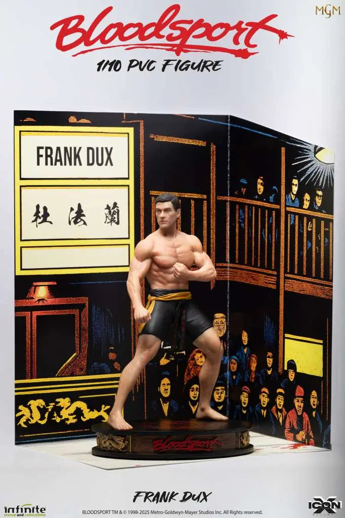 BLOODSPORT FRANK DUX 1/10 ICON X PVC Figura